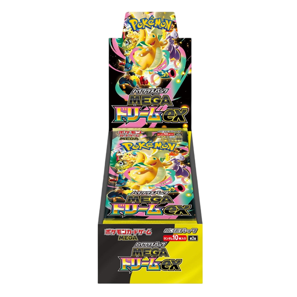 Japanese Pokemon TCG: Mega Dream Ex Booster Box (10 Booster Packs)