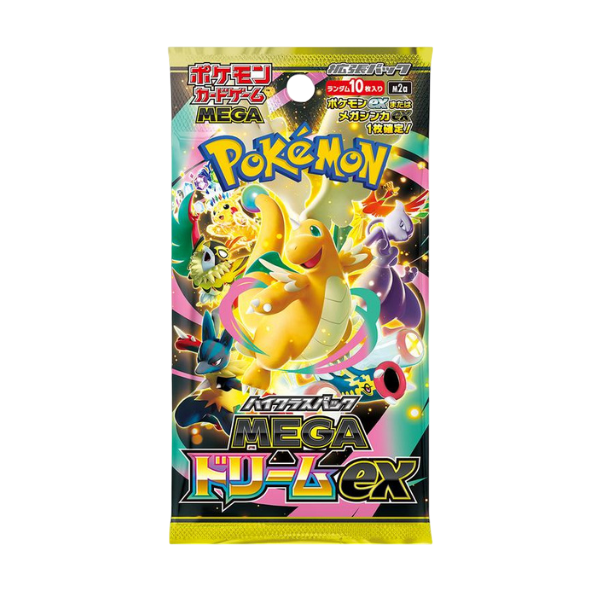 Japanese Pokemon TCG: Mega Dream Ex Booster Pack