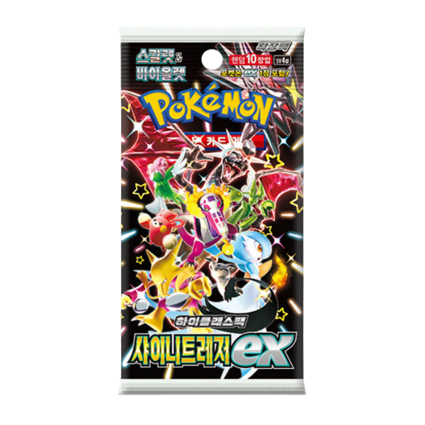 Korean Pokemon TCG: Shiny Treasure Ex Booster Pack