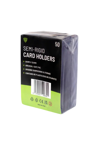 Gameshield Semi-Rigid Card Saver (50pc)